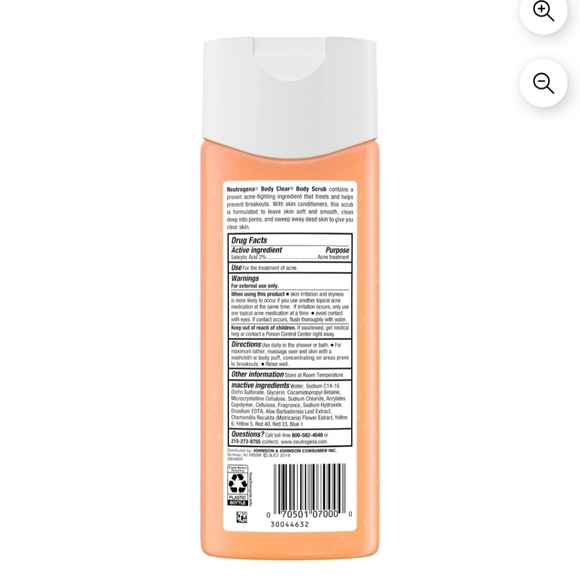 Neutrogena Acne Body Scrub with 2% Salicylic Acid, 8.5 fl. oz - Picture 7 of 7